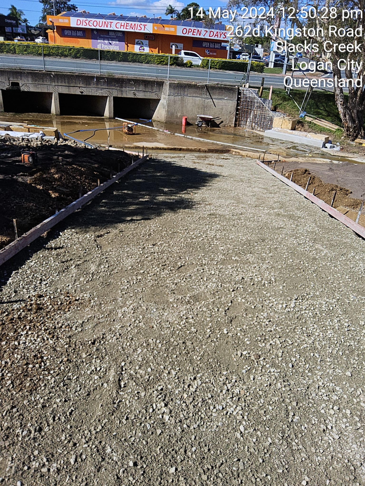 GPT construction — formwork and reinforcement